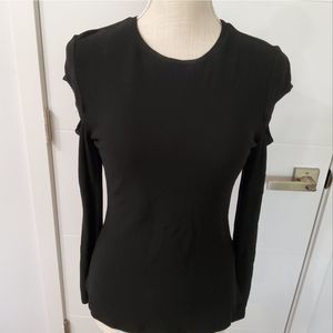 Derek Lam New York Women's Black Jersey Sweater Size 6